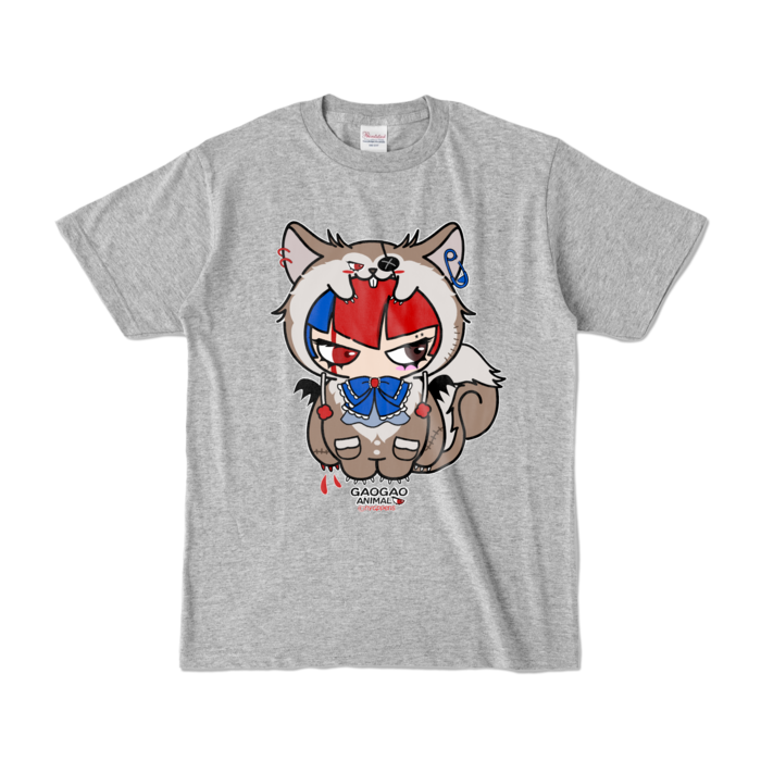 カラーTシャツ - S - 杢グレー (濃色)