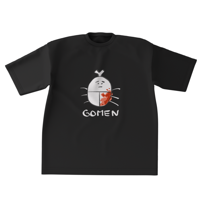 ビッグシルエットTシャツ - XL - 正面