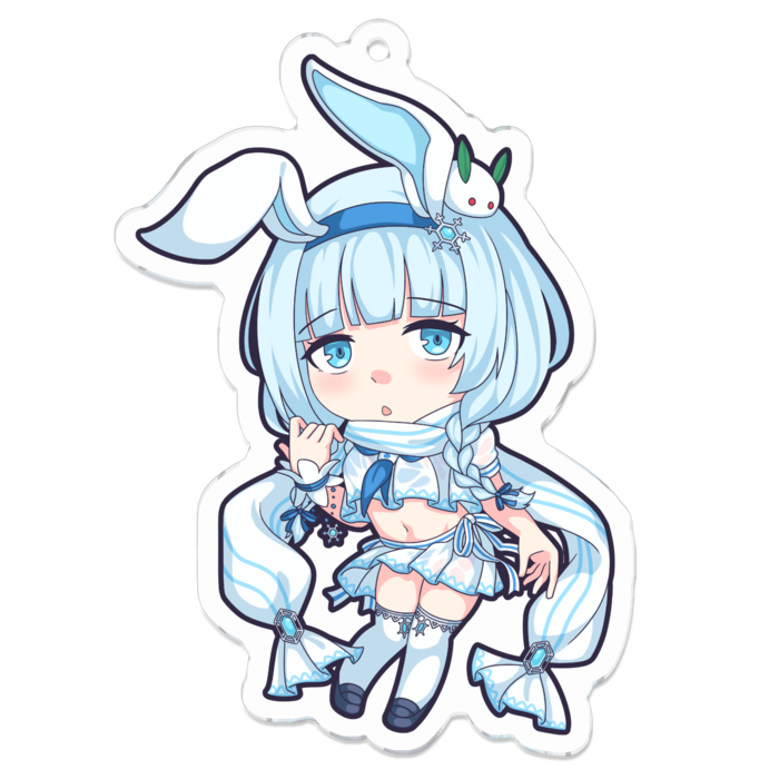 アクリルキーホルダー - 70 x 70 (mm)