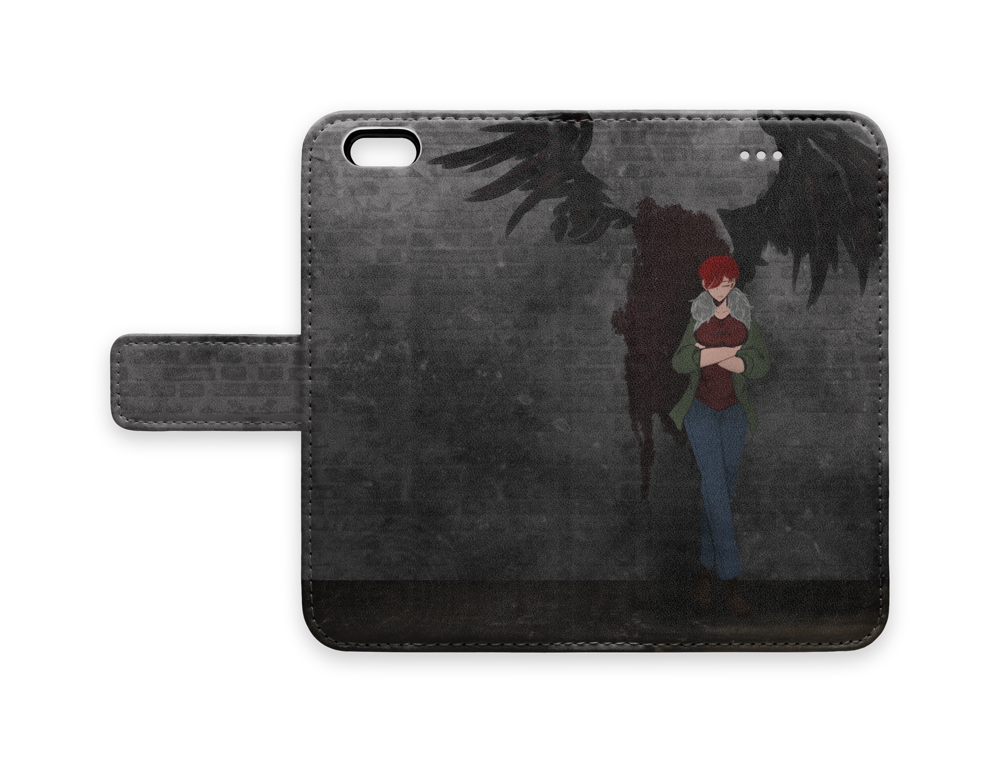 明光 のオリジナルデザインの手帳型iphoneケース 07 01 Pixivfactory