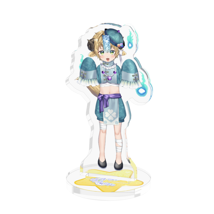 めるキョンシ―どろろ- 50x50mm(4)