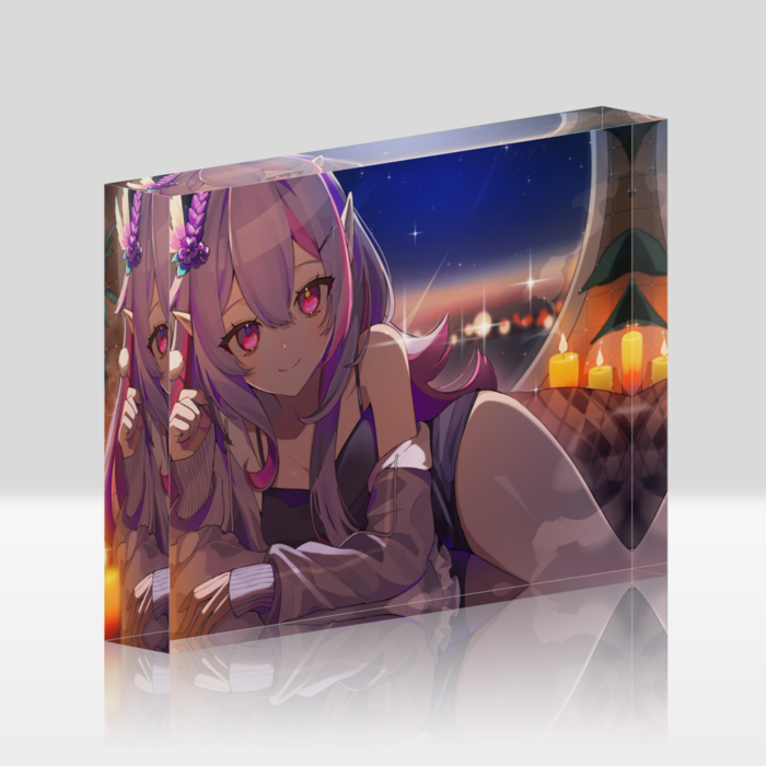 アクリルブロック - 148x100mm 微笑み