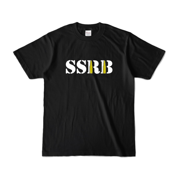 SSRBデザインTシャツ - S - ブラック (濃色)