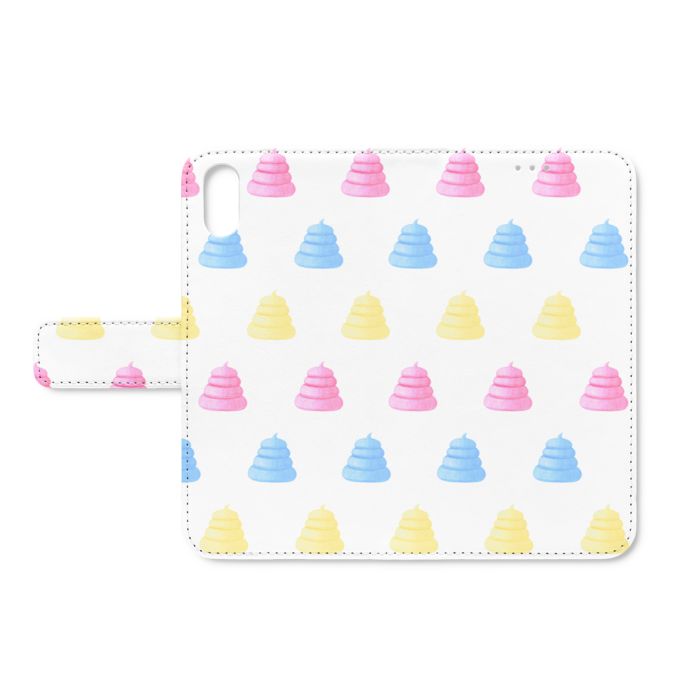 手帳型iPhoneケース - iPhone X - ストラップ穴 なし