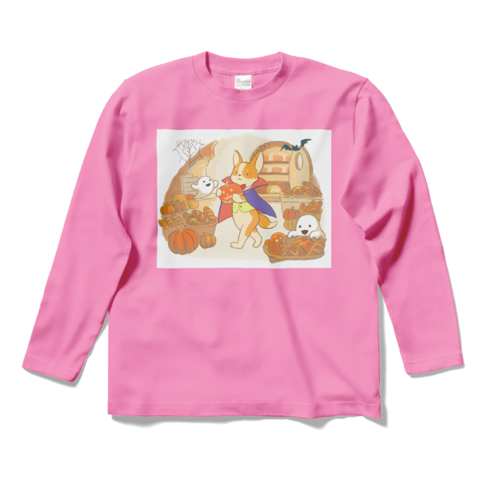 ロングスリーブTシャツ - S - ピンク