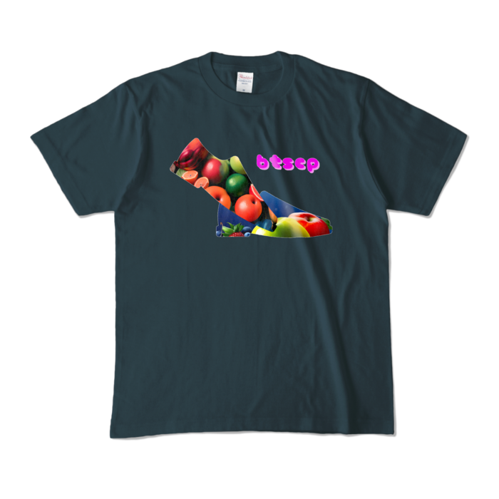 カラーTシャツ - M - デニム (濃色)
