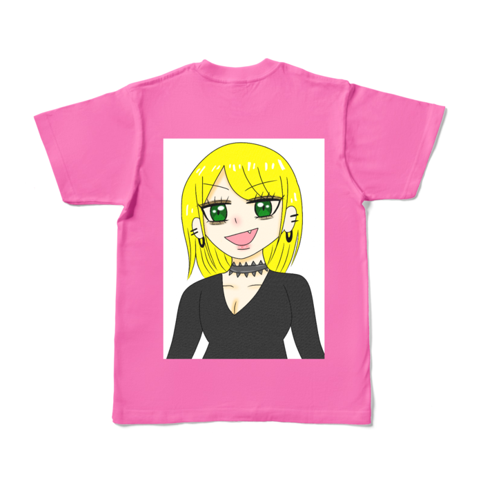 カラーTシャツ - S - ピンク (濃色)