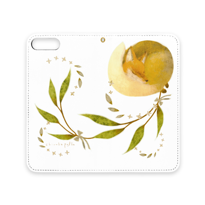 手帳型iPhoneケース（ベルトなし） - iPhone 8 Plus / 7 Plus - ストラップ穴 あり