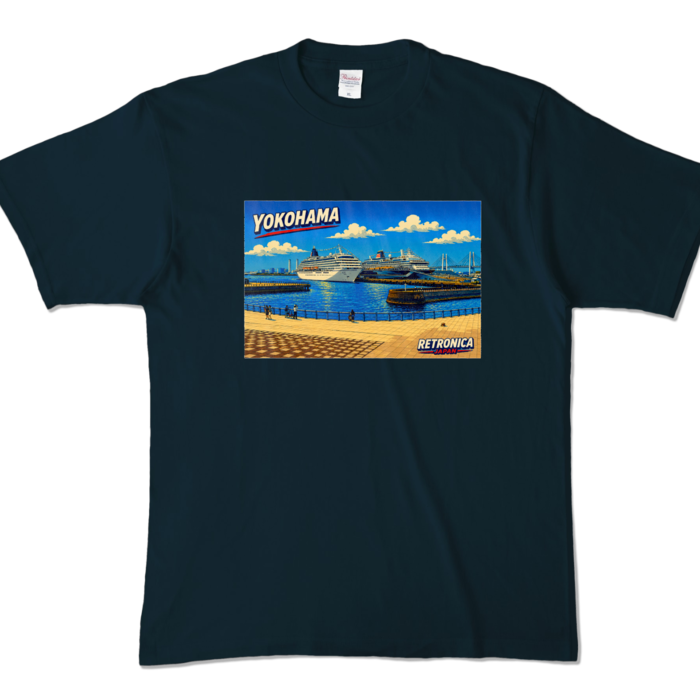カラーTシャツ - XL - ネイビー (濃色)