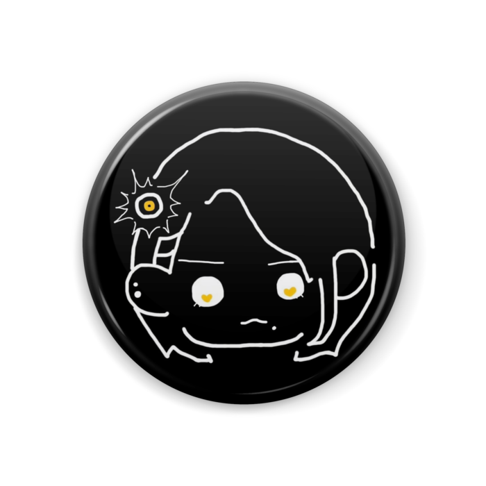 おくちゃん🪷缶バッジ - 44mm