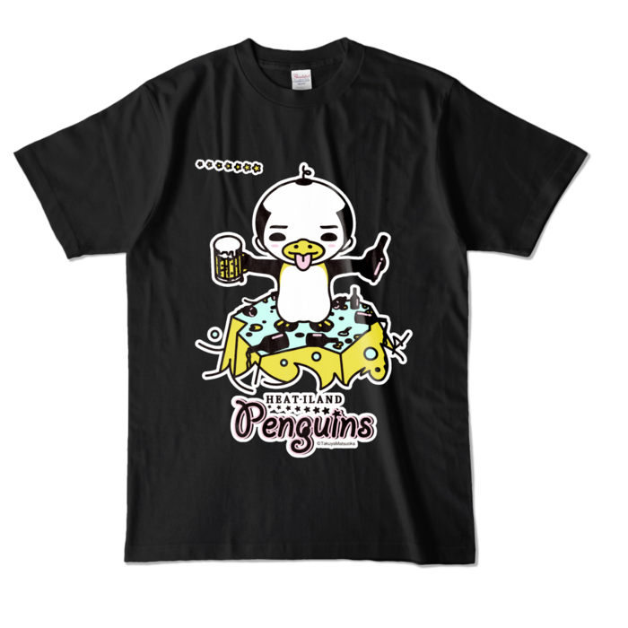 カラーTシャツ - L - ブラック (濃色)