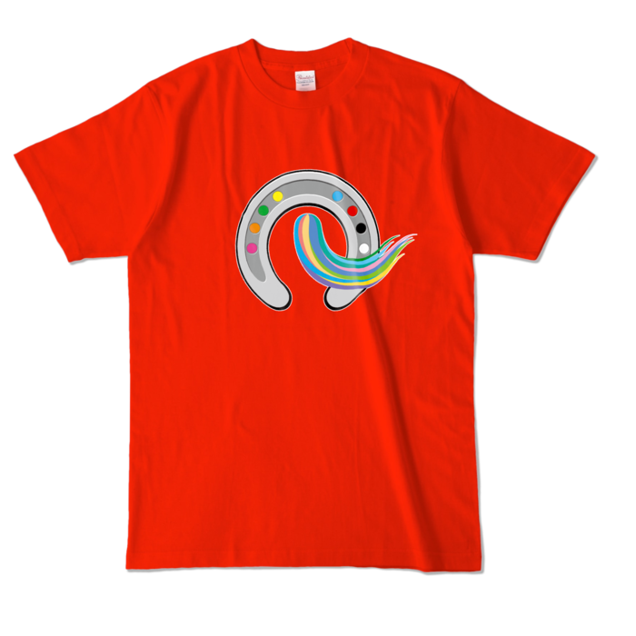 カラーTシャツ - L - レッド (濃色)