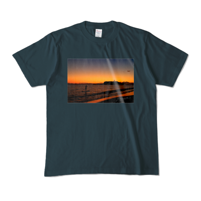 カラーTシャツ - M - デニム (濃色)(1)