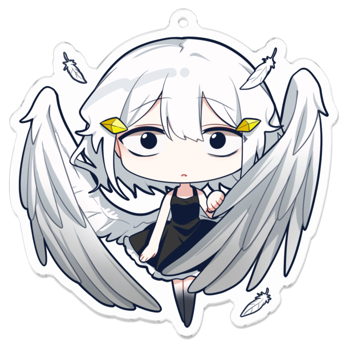 アクリルキーホルダー - 70 x 70 (mm)