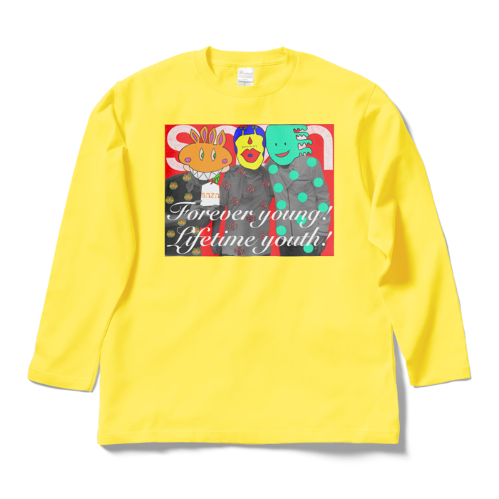 ロングスリーブTシャツ - L - イエロー