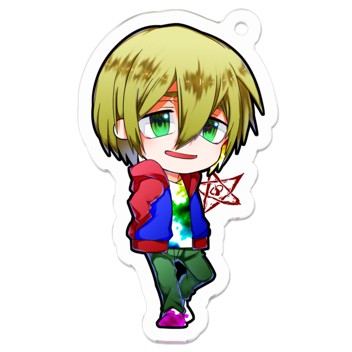 アクリルキーホルダー - 50 x 50 (mm)(8)