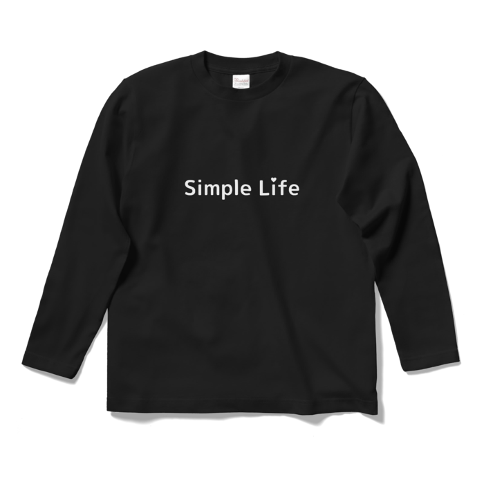 ロングスリーブTシャツ❤　黒色　S