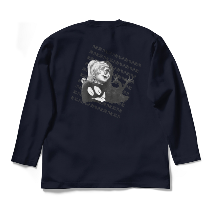 ロングスリーブTシャツ - L - ネイビー