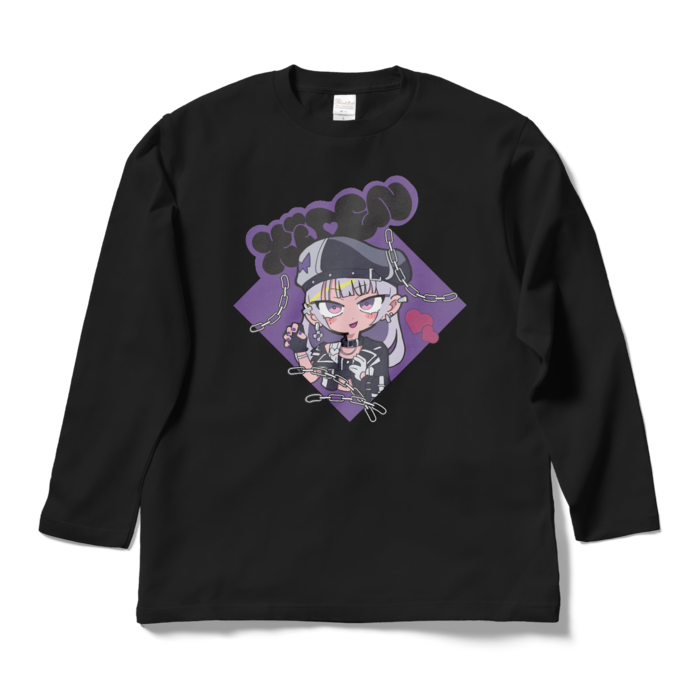 ロングスリーブTシャツ - L - ブラック