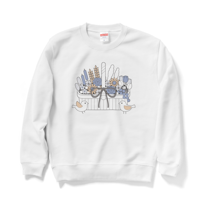 スウェットA　白色　M