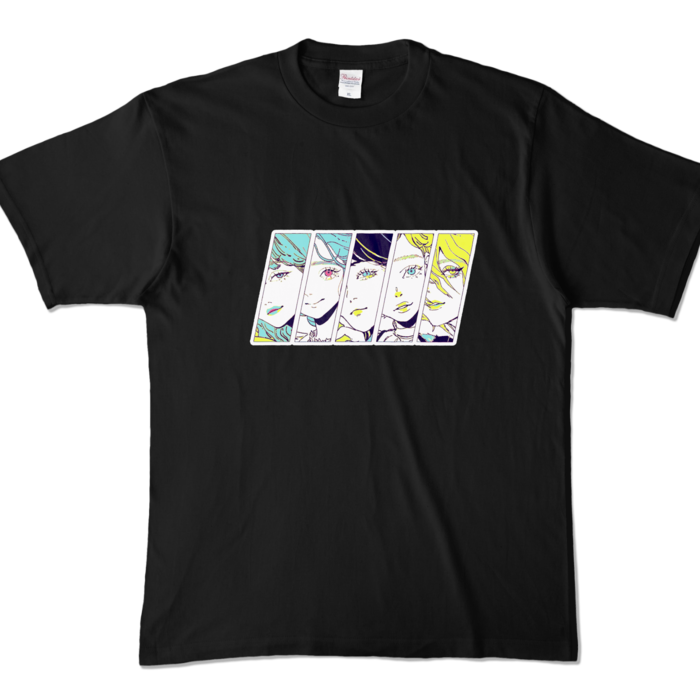 カラーTシャツ - XL - ブラック (濃色)