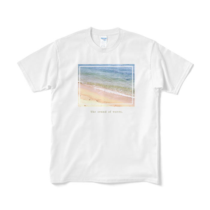 The sound of waves Tシャツ(短納期) - M - ホワイト