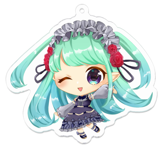 アクリルキーホルダー - 70 x 70 (mm)