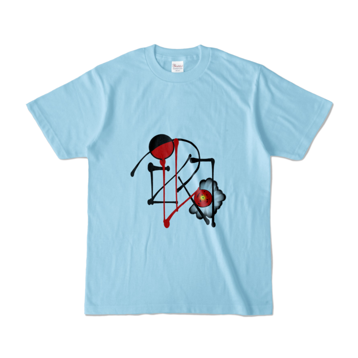 カラーTシャツ - S - ライトブルー (淡色)