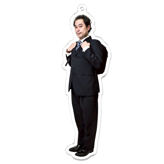 アクリルキーホルダー（コーティング） - 100 x 100 (mm)