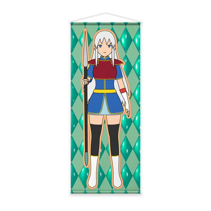 等身大タペストリー - 65 x 160cm (スエード)