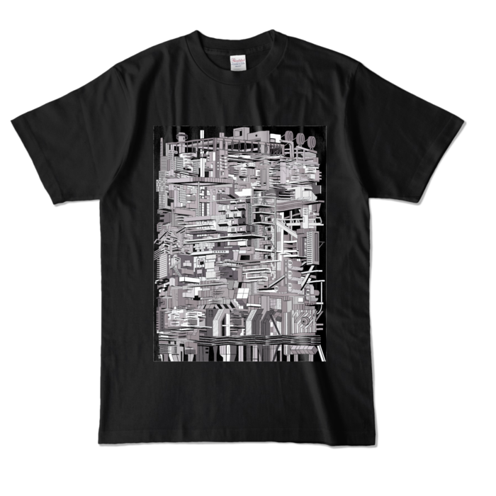カラーTシャツ - L - ブラック (濃色)