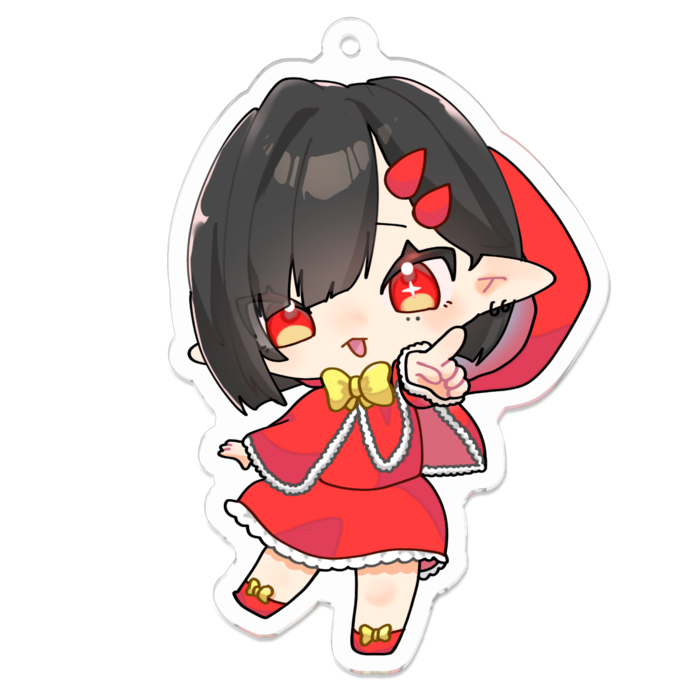 アクリルキーホルダー - 70 x 70 (mm)