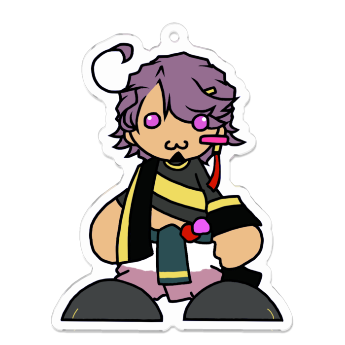 アクリルキーホルダー - 70 x 70 (mm)