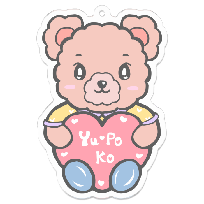 アクリルキーホルダー - 70 x 70 (mm)