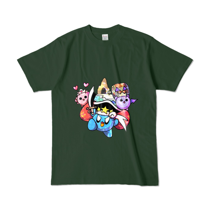 カラーTシャツ - L - フォレスト (濃色)