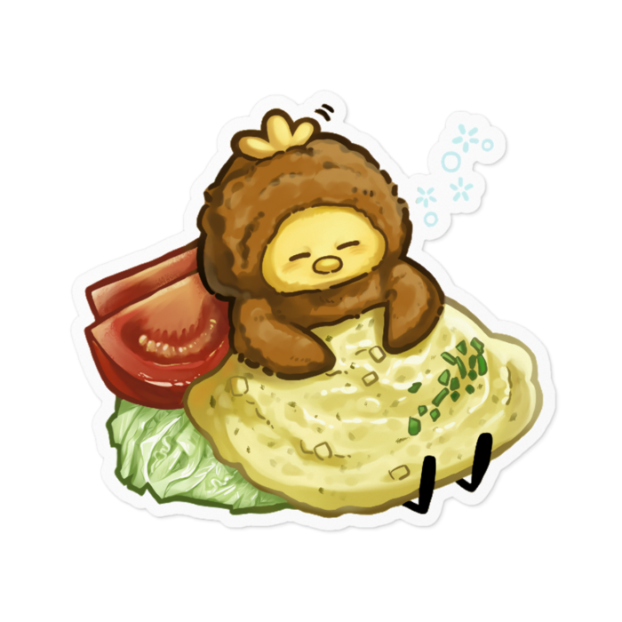 ステッカー - 100 x 100 (mm)