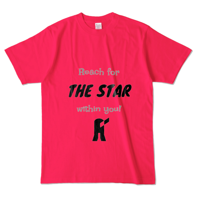 カラーTシャツ - L - ホットピンク (濃色)