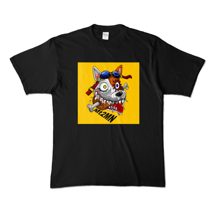カラーTシャツ - XL - ブラック (濃色)