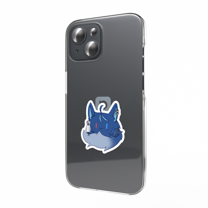 スマホステッカー 毛玉いなくん