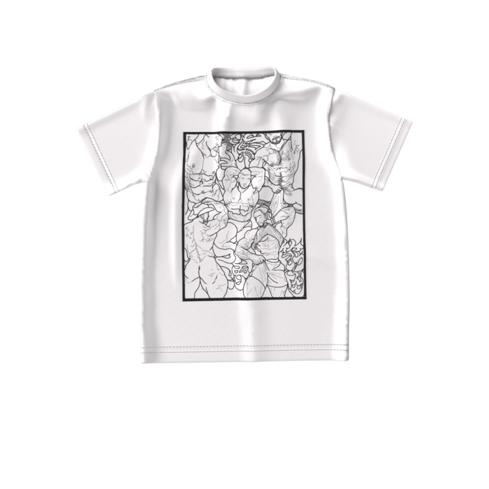 ビッグシルエットTシャツ - S - 両面
