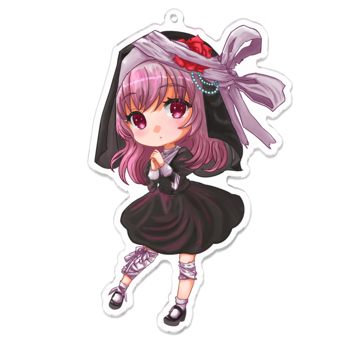 アクリルキーホルダー - 100 x 100 (mm)