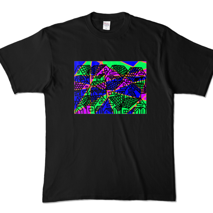 カラーTシャツ - XL - ブラック (濃色)