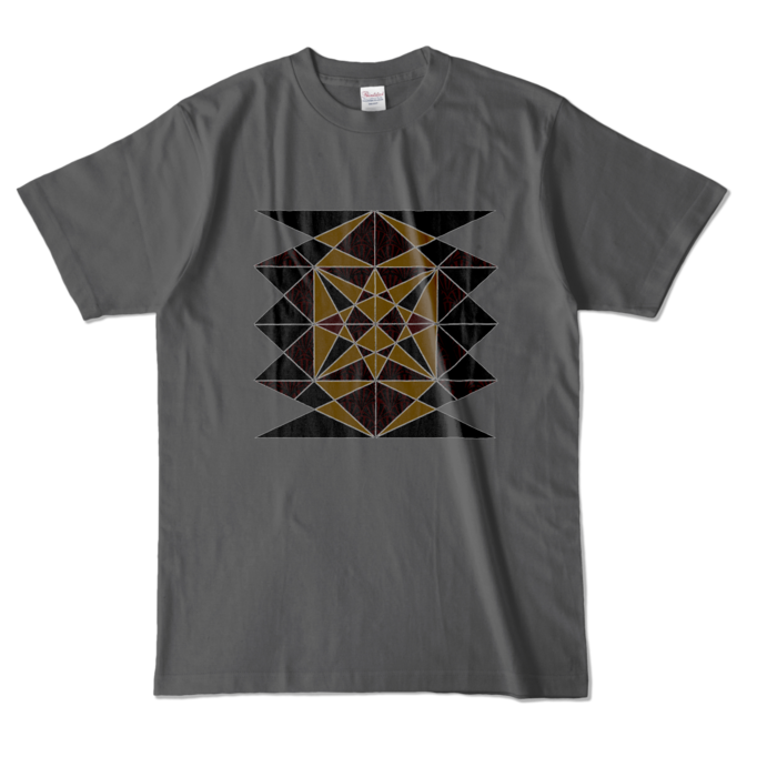 カラーTシャツ - L - チャコール (濃色)