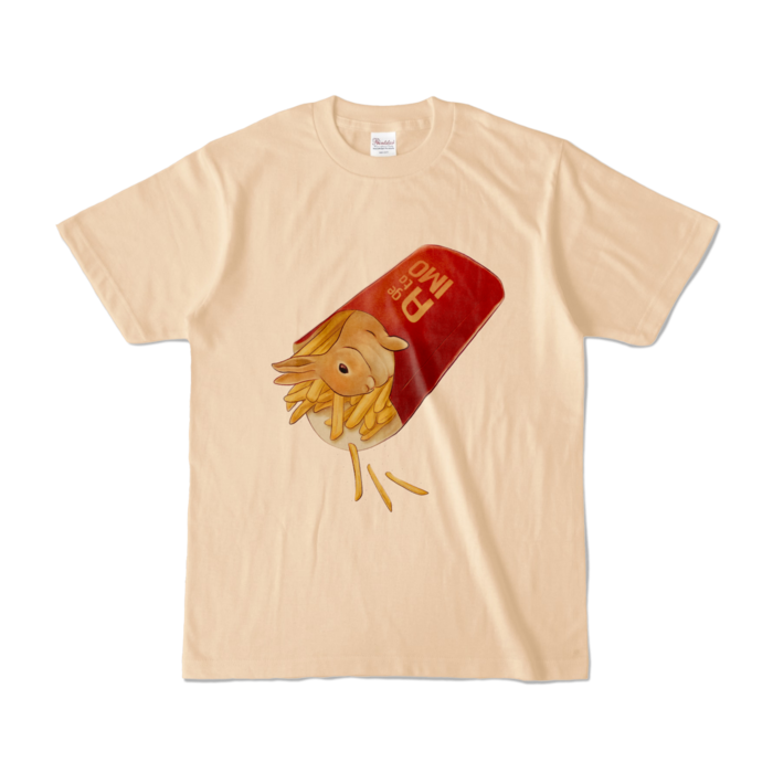 カラーTシャツ - S - ナチュラル (淡色)