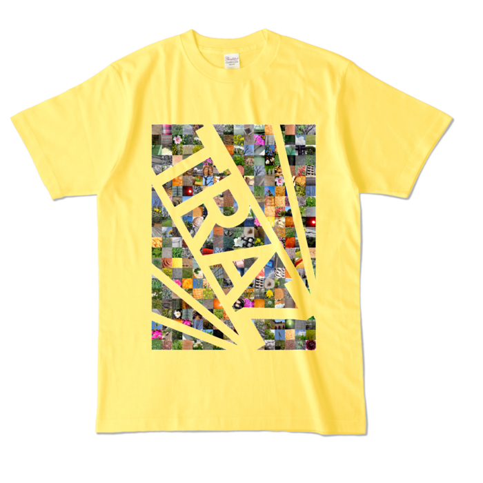 カラーTシャツ - L - イエロー (濃色)