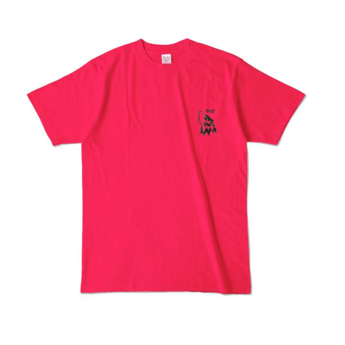カラーTシャツ - L - ホットピンク (濃色)