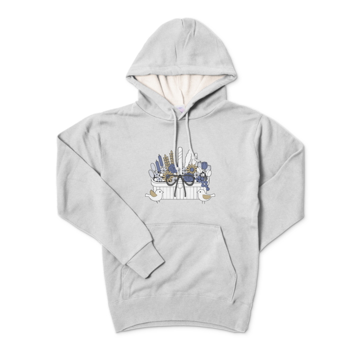 プルパーカーA　灰色　S