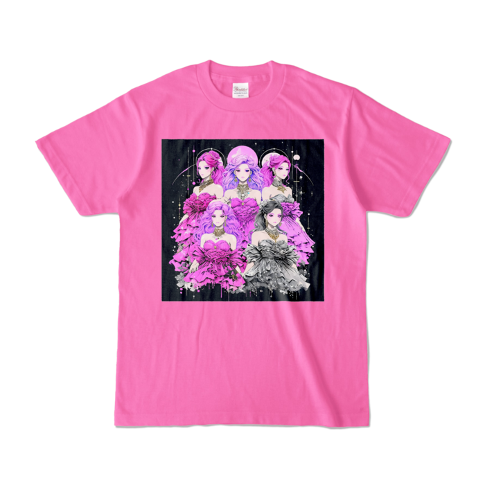 カラーTシャツ - S - ピンク (濃色)