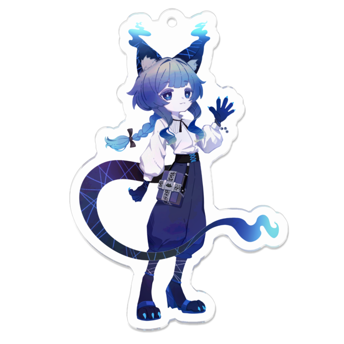 【70 x 70 (mm)】アクリルキーホルダー 