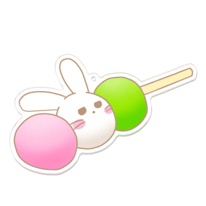 アクリルキーホルダー - 100 x 100 (mm)